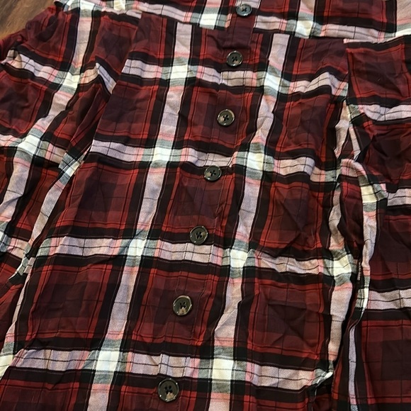 NWT Torrid Mini Skirtall- Suspender Skirt Challis Woven fabric Size 0X or 12 - Picture 4 of 10